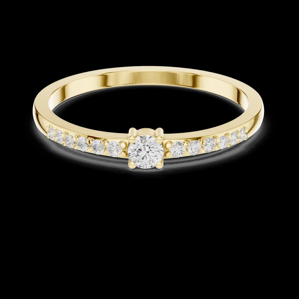 Dawn Divine Lab Grown Diamond Ring - Image 3 Dawn Divine Lab Grown Diamond Ring, view 3 of 6