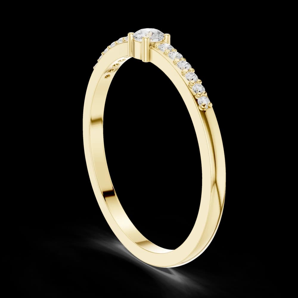 Dawn Divine Lab Grown Diamond Ring - Image 4 Dawn Divine Lab Grown Diamond Ring, view 4 of 6