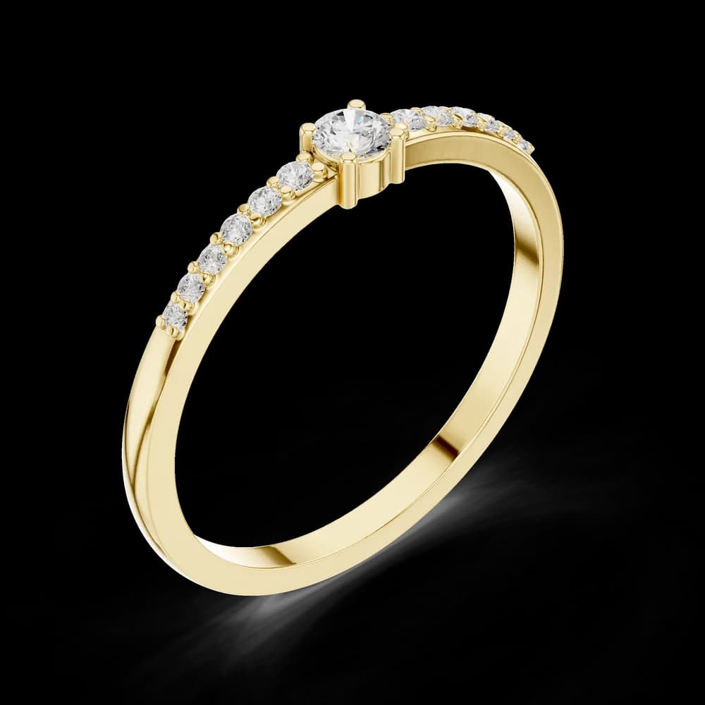 Dawn Divine Lab Grown Diamond Ring - Image 5 Dawn Divine Lab Grown Diamond Ring, view 5 of 6