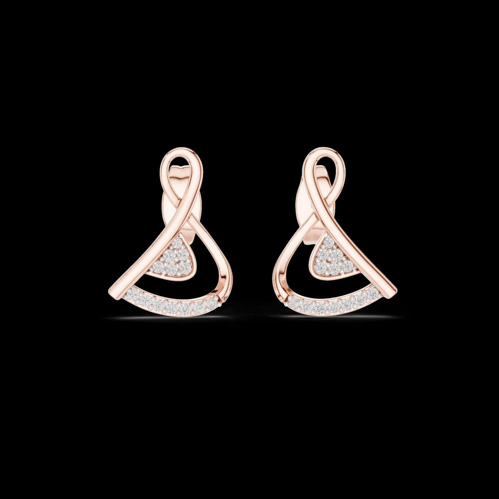 Dazzles Lab grown diamond Earrings design - Image 1 Dazzles Lab grown diamond Earrings design, view 1 of 8