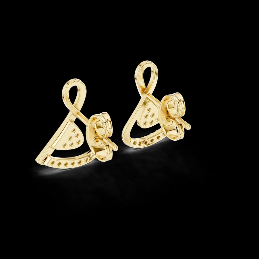 Dazzles Lab grown diamond Earrings design - Image 7 Dazzles Lab grown diamond Earrings design, view 7 of 8