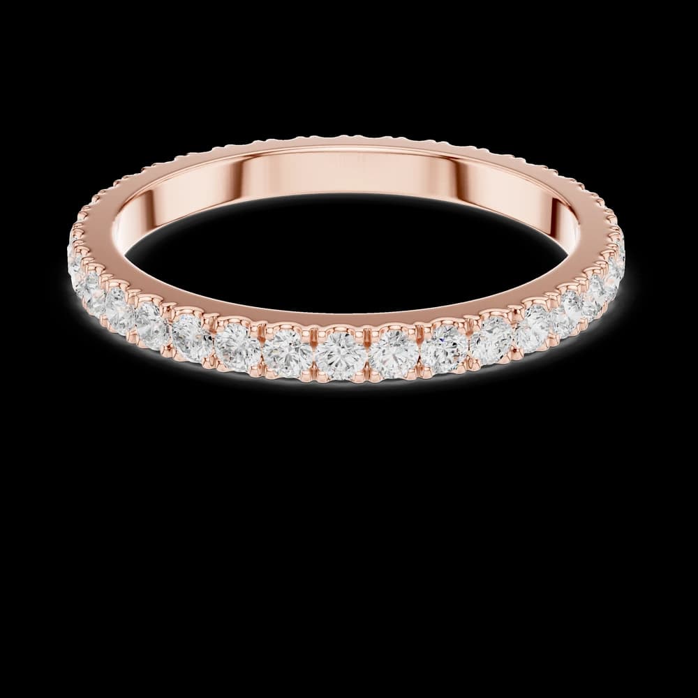 Classic Pave Eternity Lab Grown Diamond Ring - Image 1 Classic Pave Eternity Lab Grown Diamond Ring, view 1 of 6