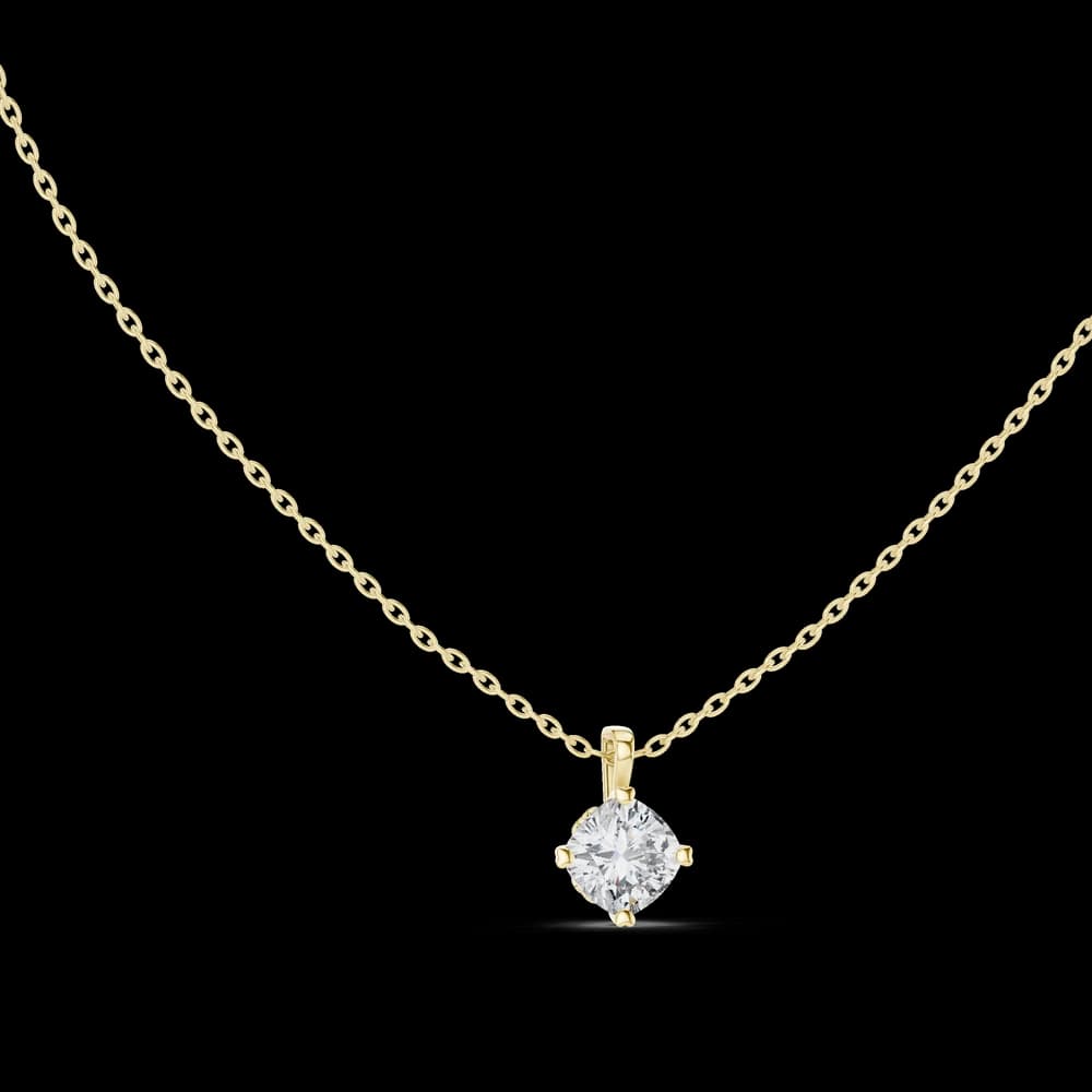 Deep Ocean lab grown diamond pendant - Image 3 Deep Ocean lab grown diamond pendant, view 3 of 7