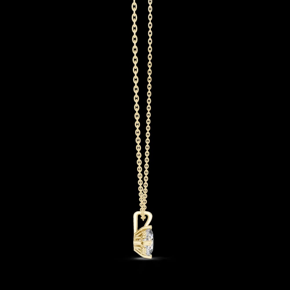 Deep Ocean lab grown diamond pendant - Image 6 Deep Ocean lab grown diamond pendant, view 6 of 7