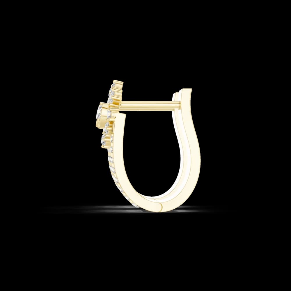Deep Space lab grown diamond earring design - Image 6 Deep Space lab grown diamond earring design, view 6 of 6