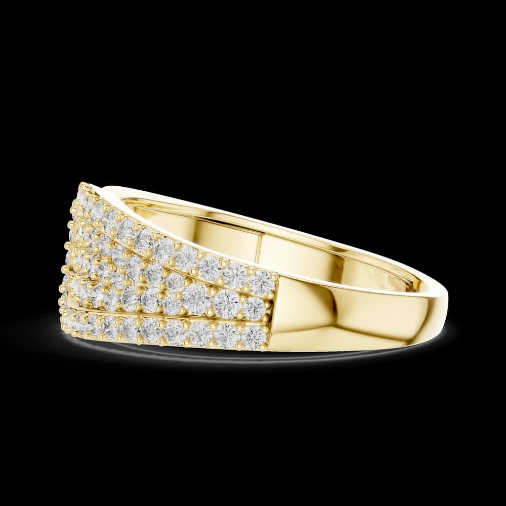 Delicate Lab grown diamond ring design - Image 5 Delicate Lab grown diamond ring design, view 5 of 5
