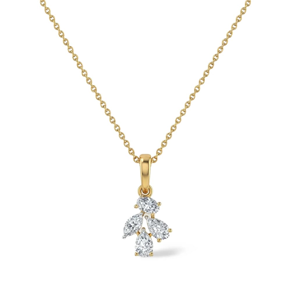 Multi Shape Lab Grown Diamond Pendant - Image 1 Multi Shape Lab Grown Diamond Pendant, view 1 of 5