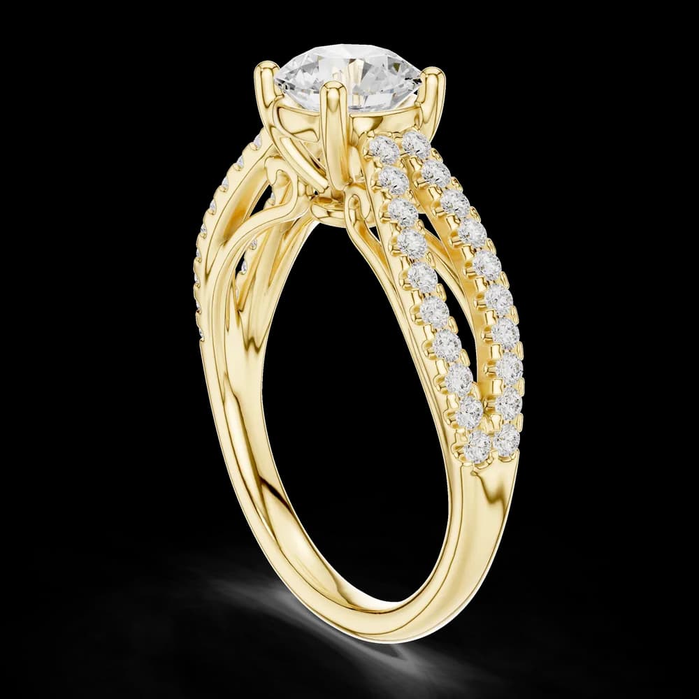 Desert Dusk Lab Grown Diamond Ring - Image 4 Desert Dusk Lab Grown Diamond Ring, view 4 of 6
