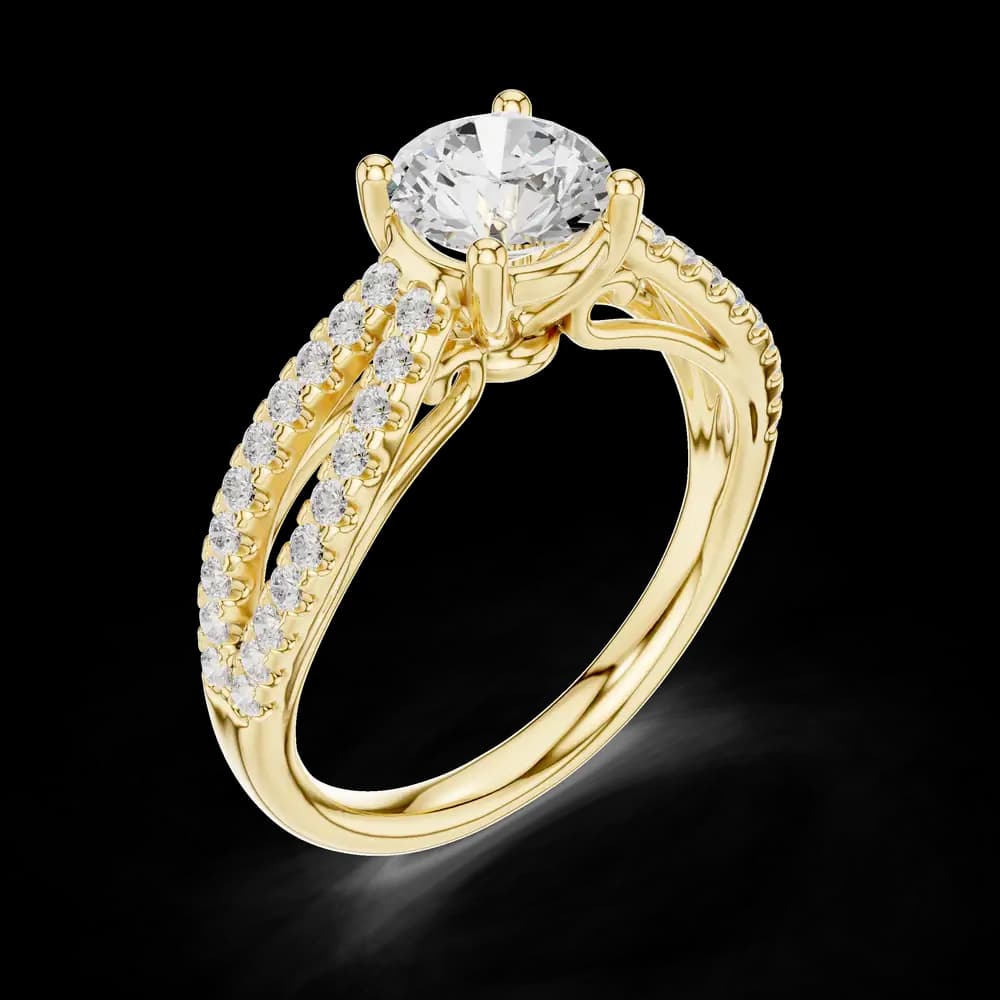 Desert Dusk Lab Grown Diamond Ring - Image 5 Desert Dusk Lab Grown Diamond Ring, view 5 of 6