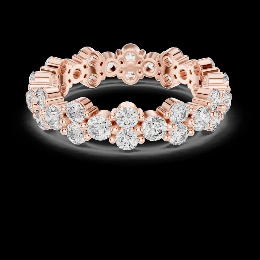 Desert Sands Lab Grown Diamond Matte Ring - Image 1 Desert Sands Lab Grown Diamond Matte Ring, view 1 of 6