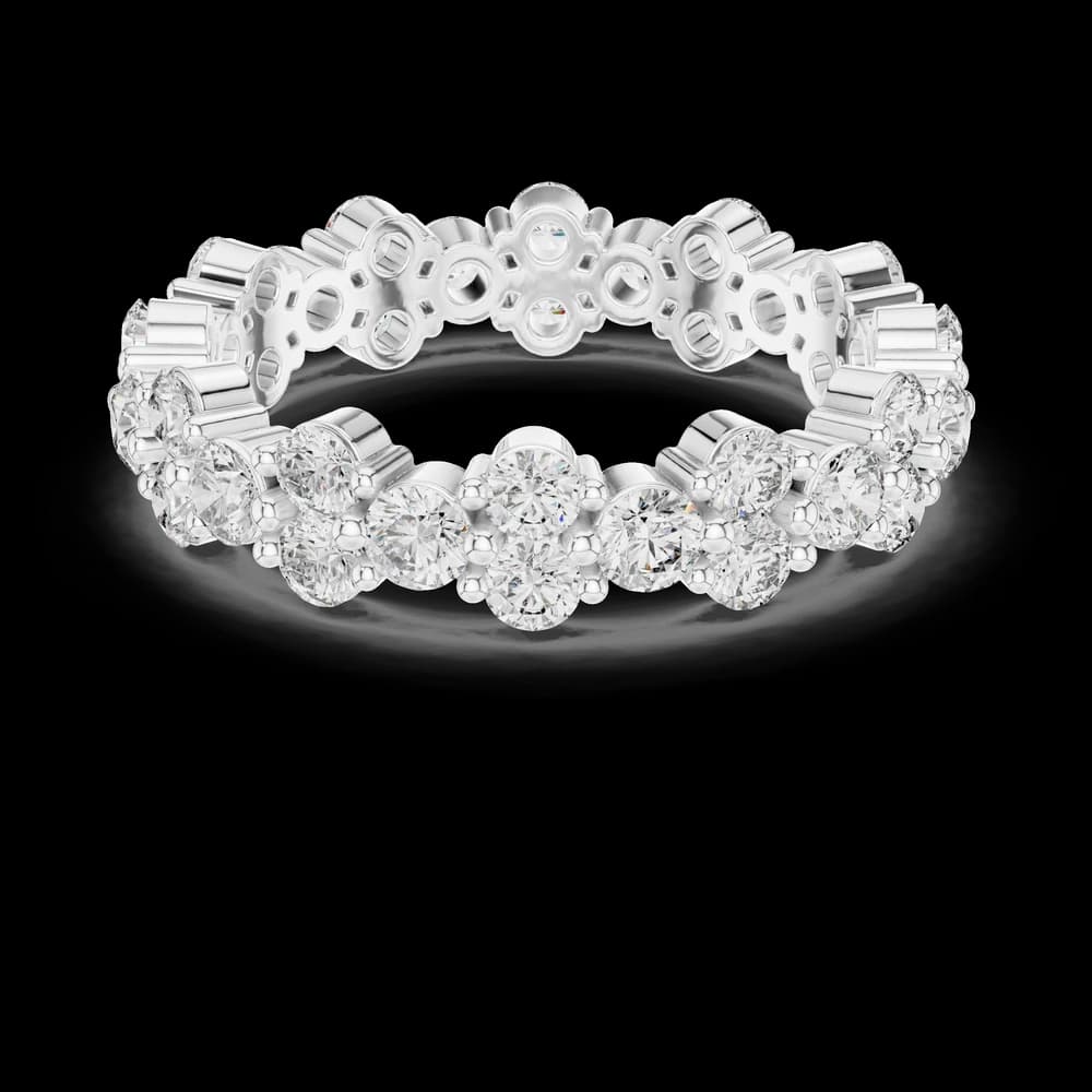 Desert Sands Lab Grown Diamond Matte Ring - Image 2 Desert Sands Lab Grown Diamond Matte Ring, view 2 of 6