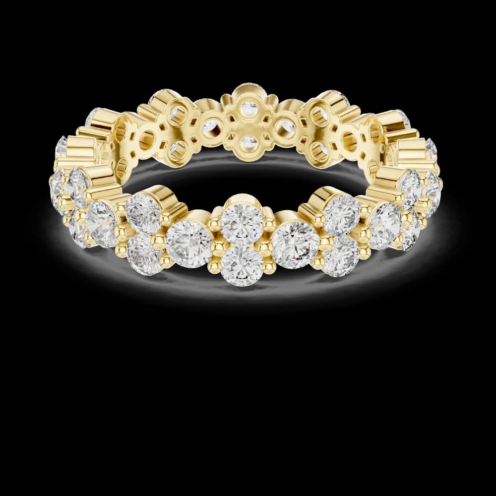 Desert Sands Lab Grown Diamond Matte Ring - Image 3 Desert Sands Lab Grown Diamond Matte Ring, view 3 of 6