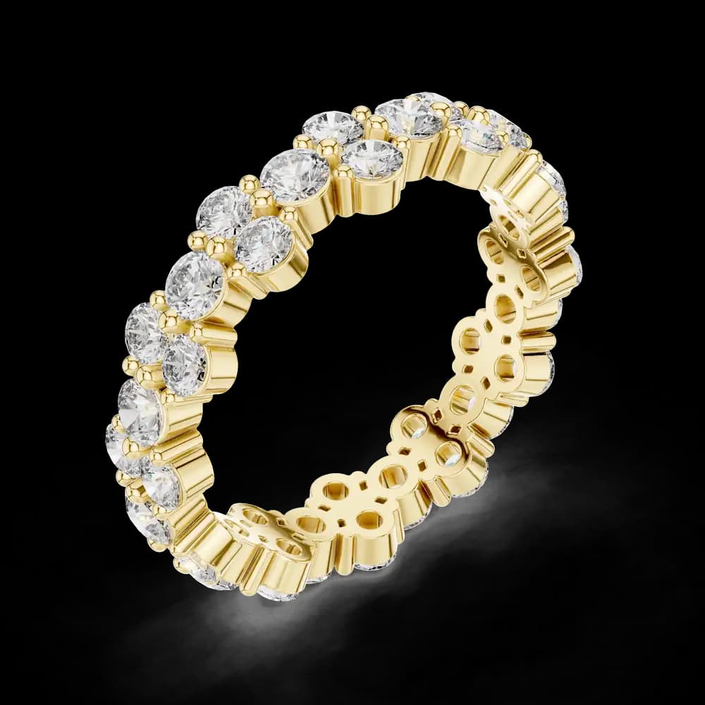 Desert Sands Lab Grown Diamond Matte Ring - Image 5 Desert Sands Lab Grown Diamond Matte Ring, view 5 of 6