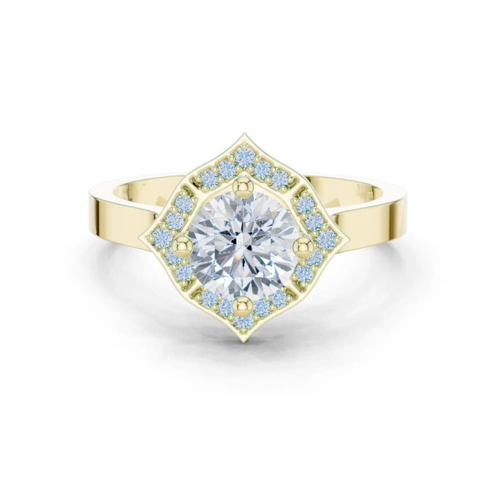 Dew Drop Lab Grown Diamond Diminutive Stack Band - Image 3 Dew Drop Lab Grown Diamond Diminutive Stack Band, view 3 of 9
