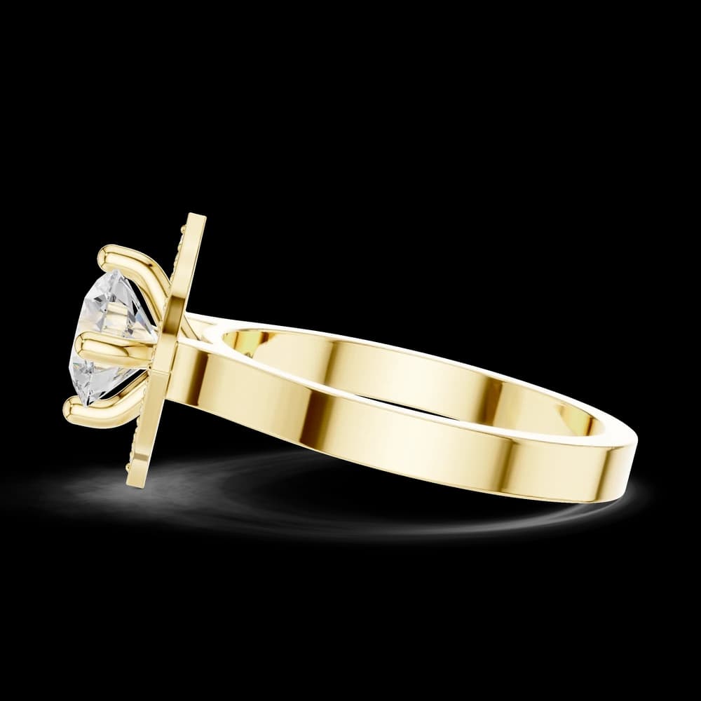 Dew Drop Lab Grown Diamond Diminutive Stack Band - Image 9 Dew Drop Lab Grown Diamond Diminutive Stack Band, view 9 of 9
