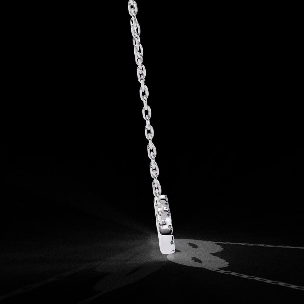Lab Grown Diamond Infinity Pendant Necklace - Image 10 Lab Grown Diamond Infinity Pendant Necklace, view 10 of 22