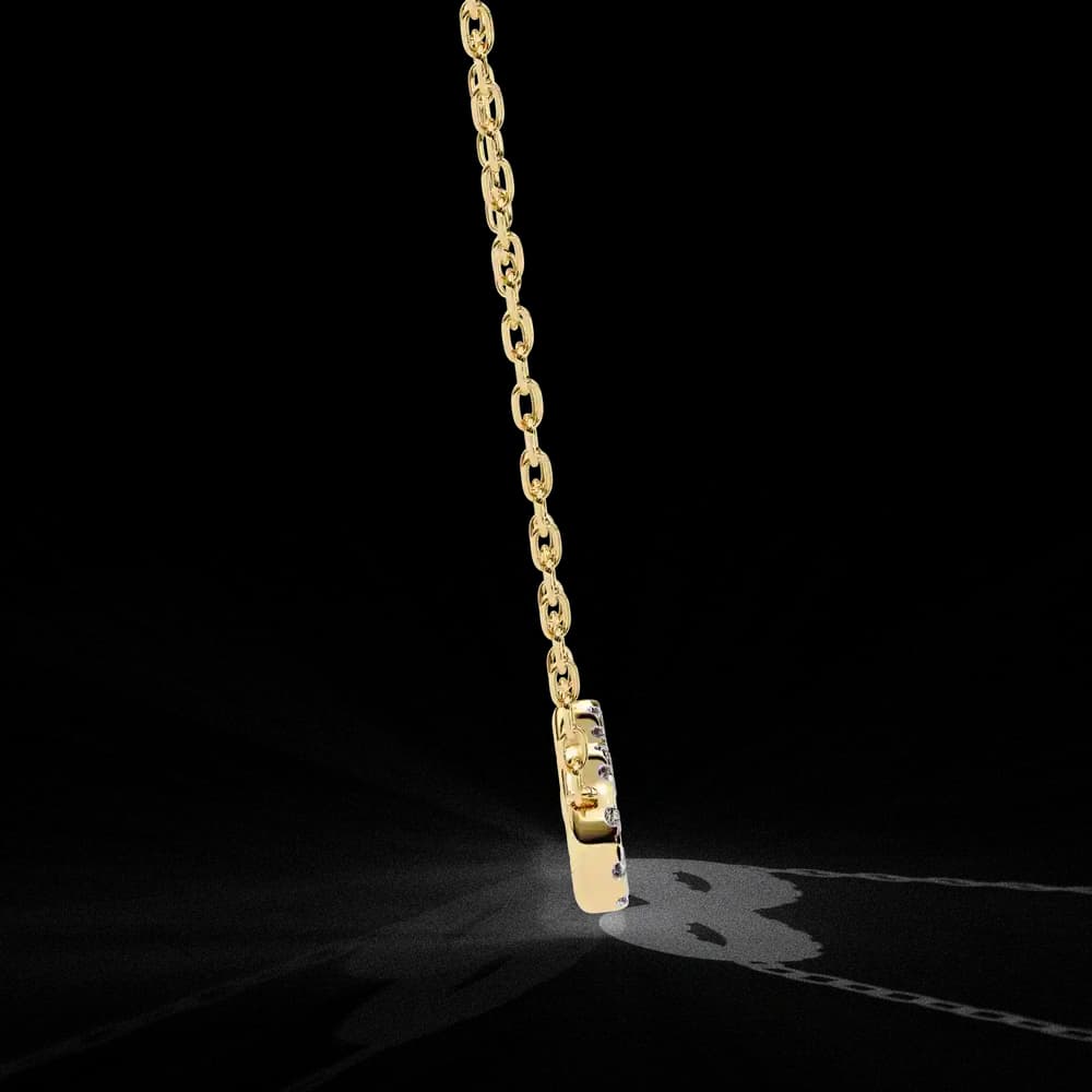 Lab Grown Diamond Infinity Pendant Necklace - Image 12 Lab Grown Diamond Infinity Pendant Necklace, view 12 of 22