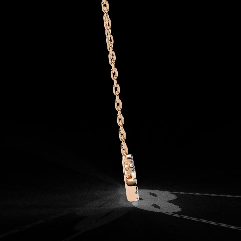 Lab Grown Diamond Infinity Pendant Necklace - Image 9 Lab Grown Diamond Infinity Pendant Necklace, view 9 of 22