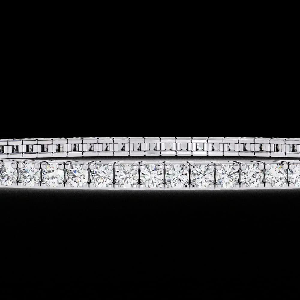The Classic Pavé Tennis Bracelet - Image 3 The Classic Pavé Tennis Bracelet, view 3 of 5
