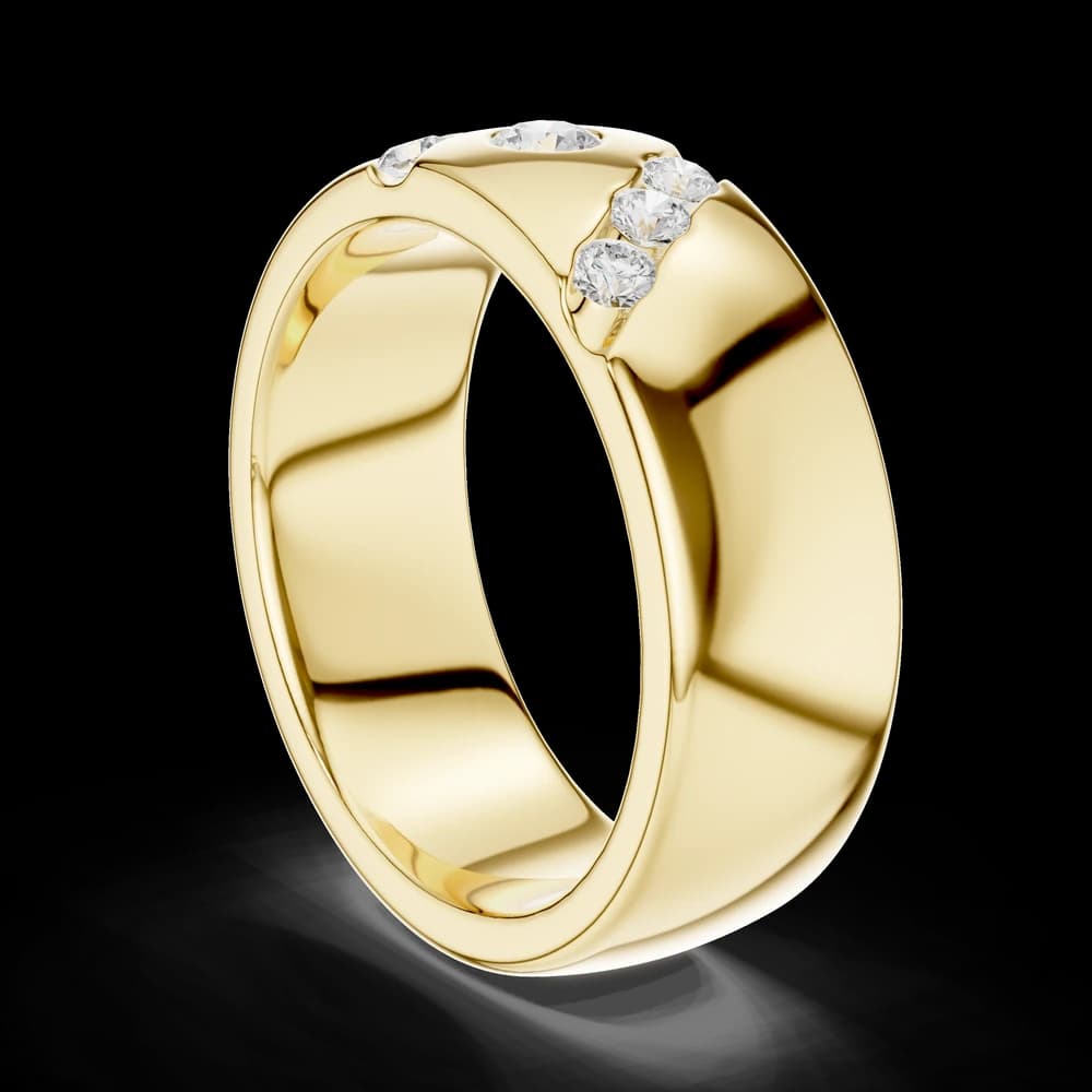 Double Halo Lab Grown Diamond Ring - Image 4 Double Halo Lab Grown Diamond Ring, view 4 of 6