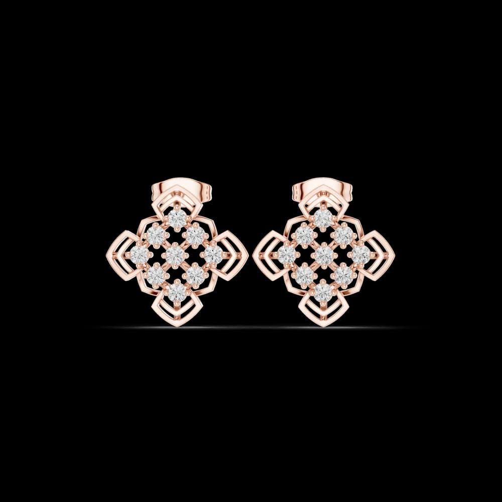 Dusk Glow Lab Grown Diamond Earrings Jewelry - Image 1 Dusk Glow Lab Grown Diamond Earrings Jewelry, view 1 of 6