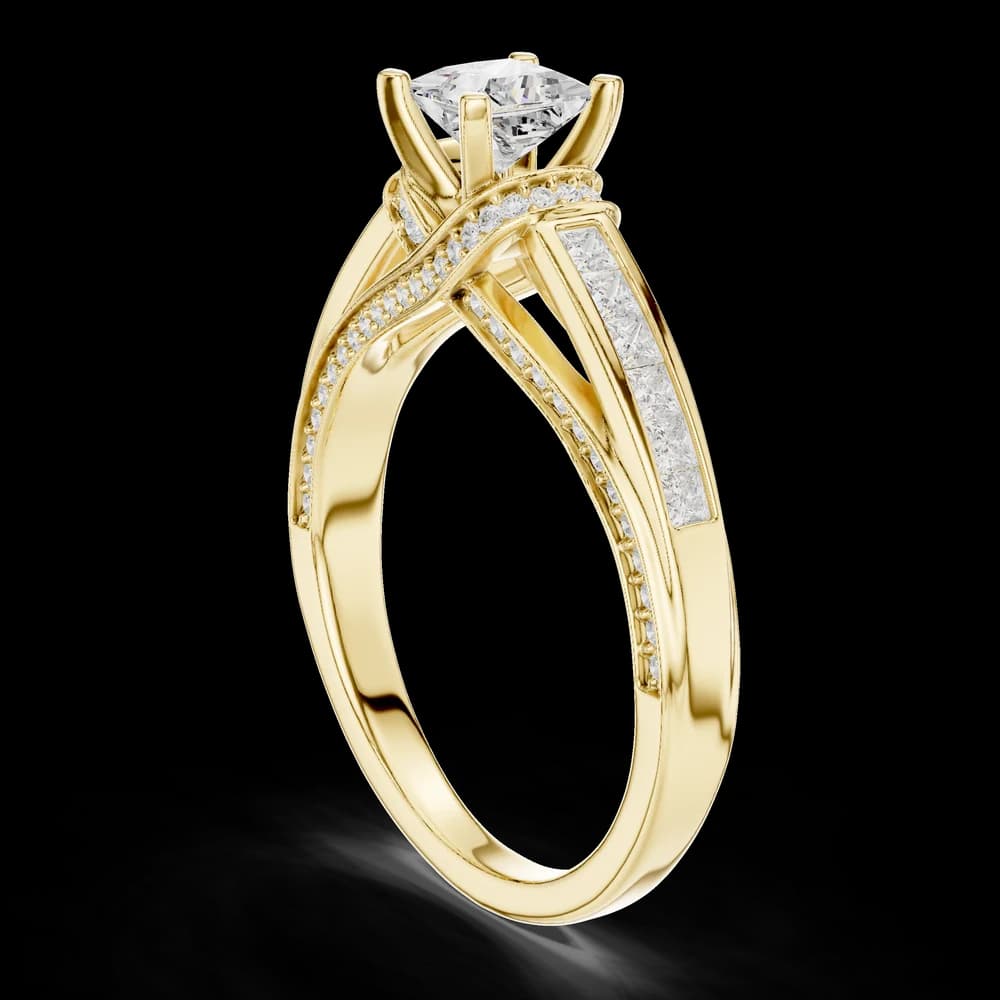Easy Grace Lab grown diamond Rings design - Image 4 Easy Grace Lab grown diamond Rings design, view 4 of 6