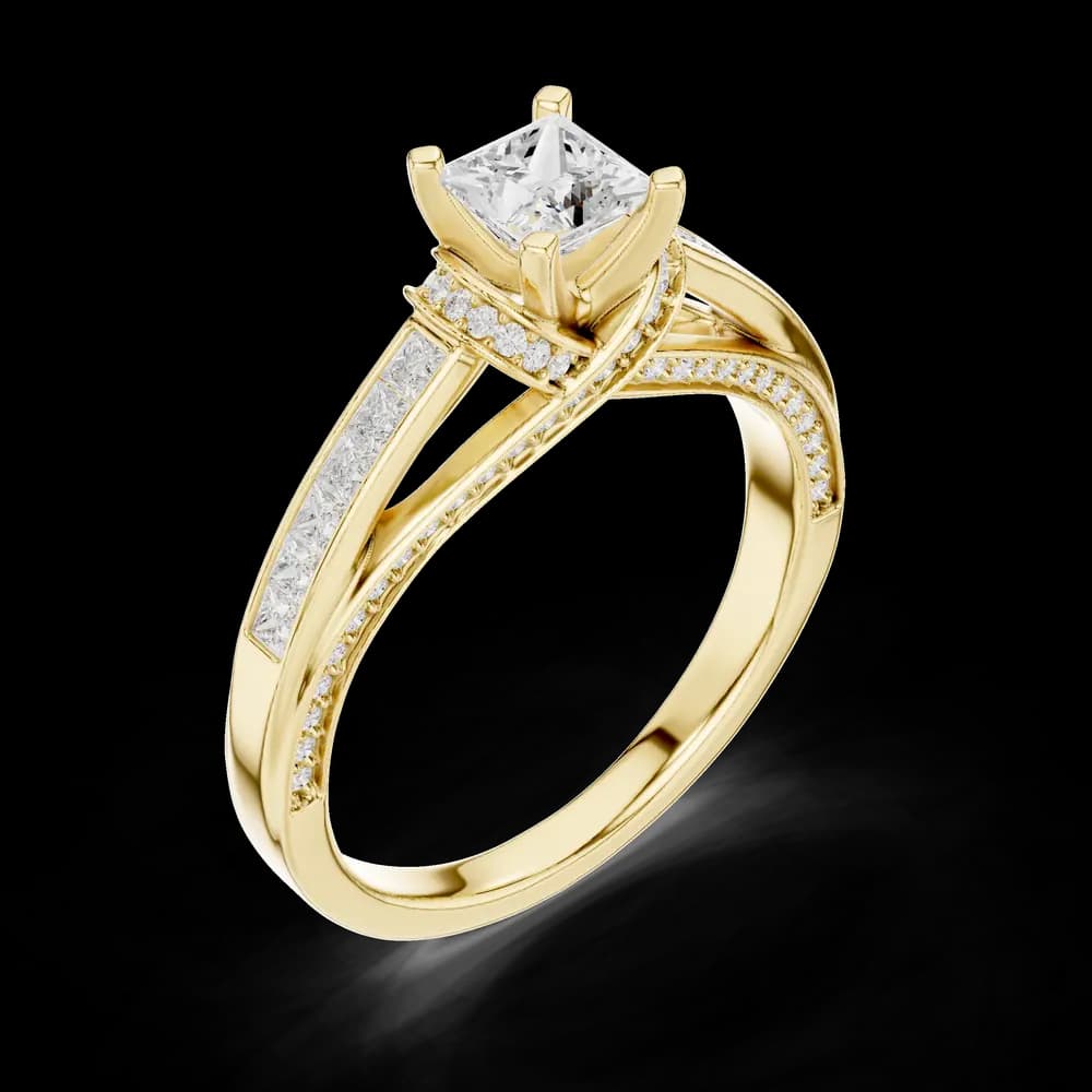 Easy Grace Lab grown diamond Rings design - Image 5 Easy Grace Lab grown diamond Rings design, view 5 of 6