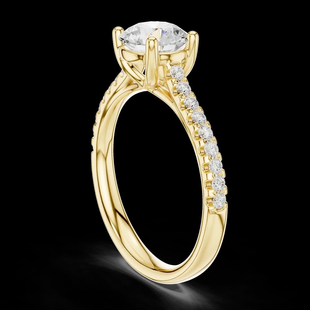 Echo Eclipse Lab Grown Diamond Ring - Image 4 Echo Eclipse Lab Grown Diamond Ring, view 4 of 6