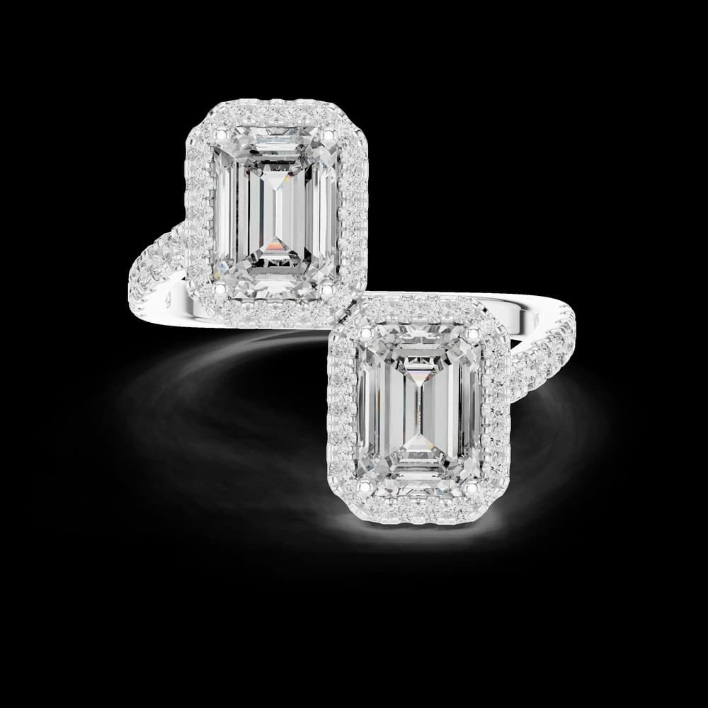 Echo Sound lab grown diamond ring - Image 2 Echo Sound lab grown diamond ring, view 2 of 6
