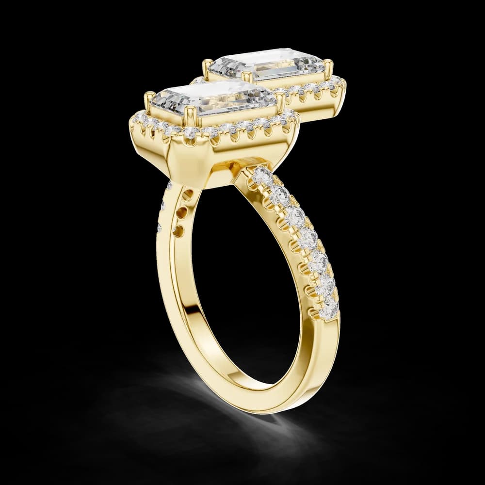 Echo Sound lab grown diamond ring - Image 4 Echo Sound lab grown diamond ring, view 4 of 6