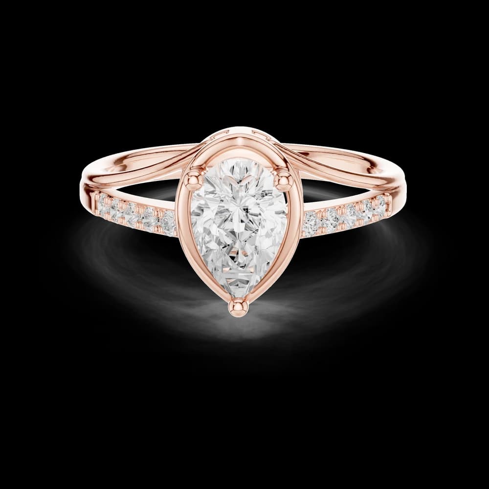 Eclipse Essence Lab Grown Diamond Ring - Image 1 Eclipse Essence Lab Grown Diamond Ring, view 1 of 6