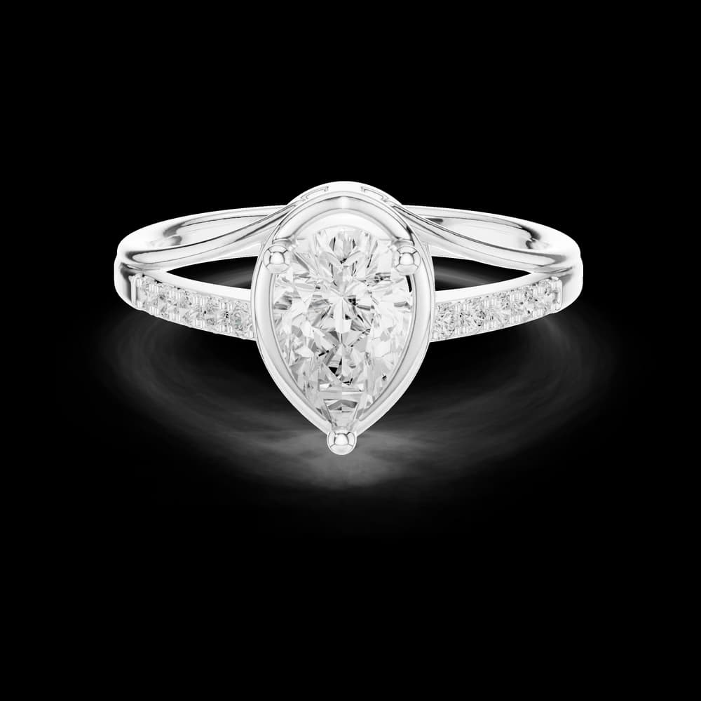 Eclipse Essence Lab Grown Diamond Ring - Image 2 Eclipse Essence Lab Grown Diamond Ring, view 2 of 6
