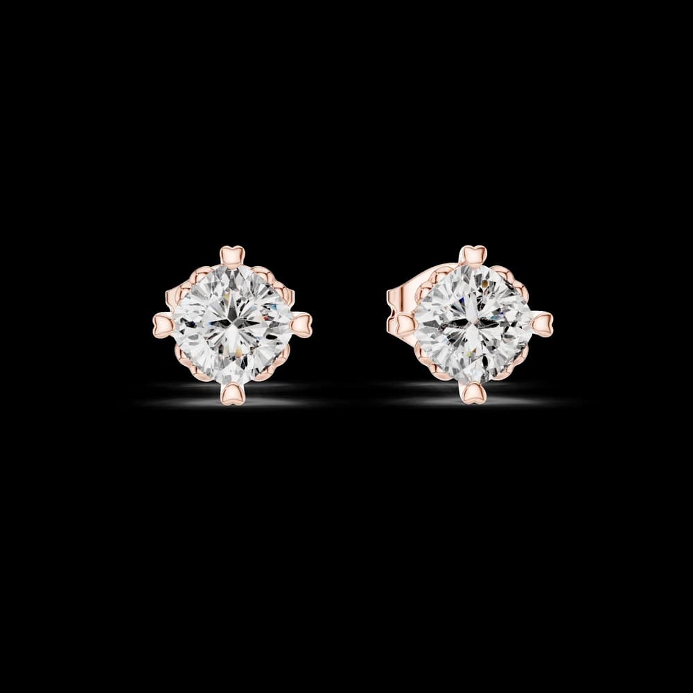 Effulgent Lab grown diamond Earrings pair - Image 1 Effulgent Lab grown diamond Earrings pair, view 1 of 6