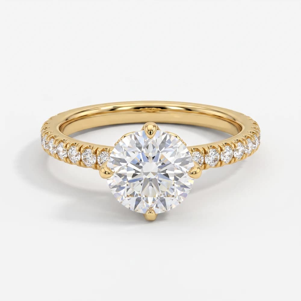 The Windsor Crown Solitaire Ring - Image 2 The Windsor Crown Solitaire Ring, view 2 of 4