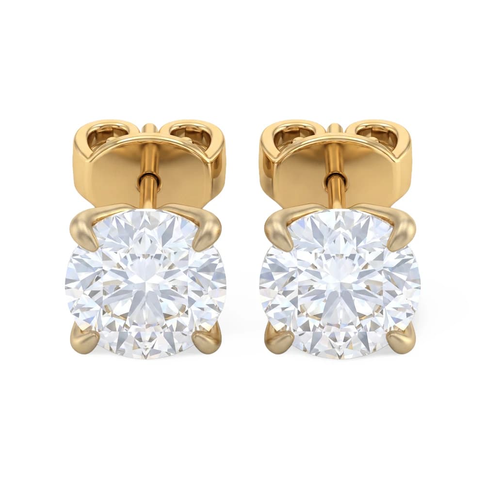 The Sovereign Orbit Diamond Studs - Image 1 The Sovereign Orbit Diamond Studs, view 1 of 5