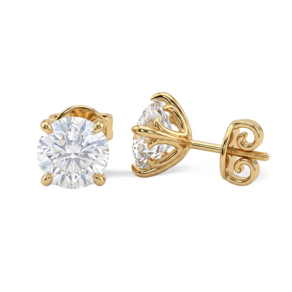 The Sovereign Orbit Diamond Studs - Image 5 The Sovereign Orbit Diamond Studs, view 5 of 5