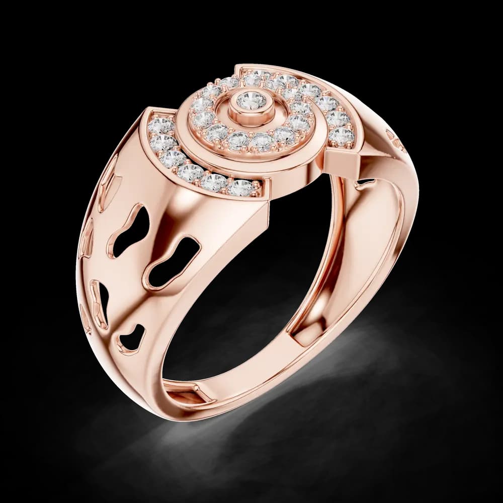 Elegant Lab grown diamond ring style - Image 1 Elegant Lab grown diamond ring style, view 1 of 1