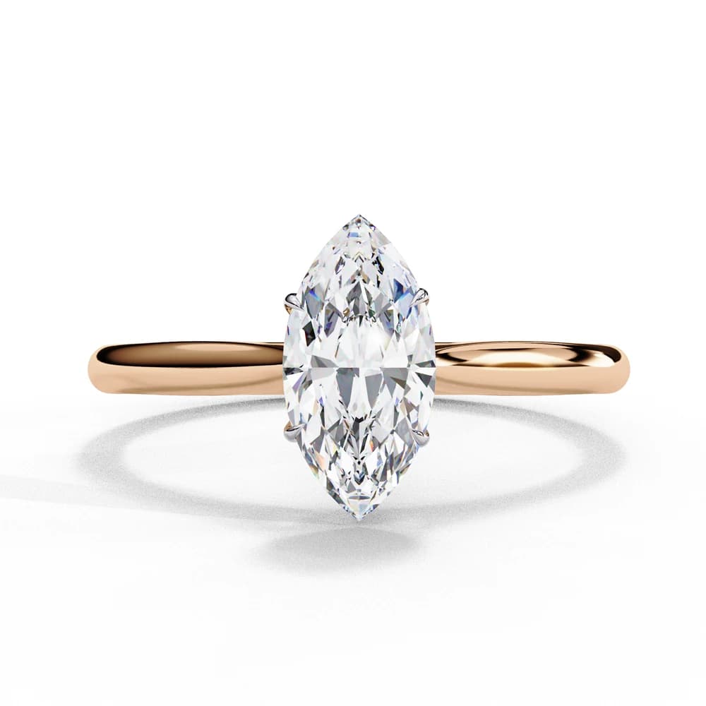 Elegant Marquise Lab Grown Diamond Ring - Image 10 Elegant Marquise Lab Grown Diamond Ring, view 10 of 14