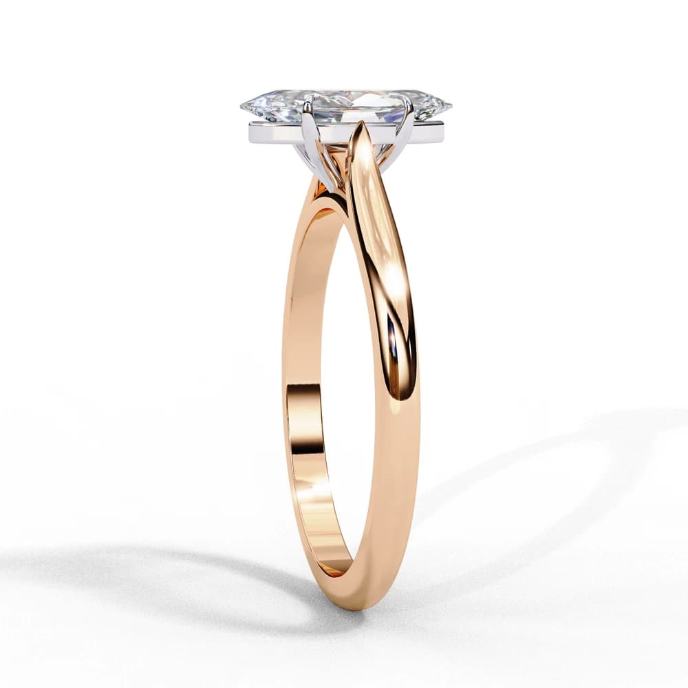 Elegant Marquise Lab Grown Diamond Ring - Image 12 Elegant Marquise Lab Grown Diamond Ring, view 12 of 14