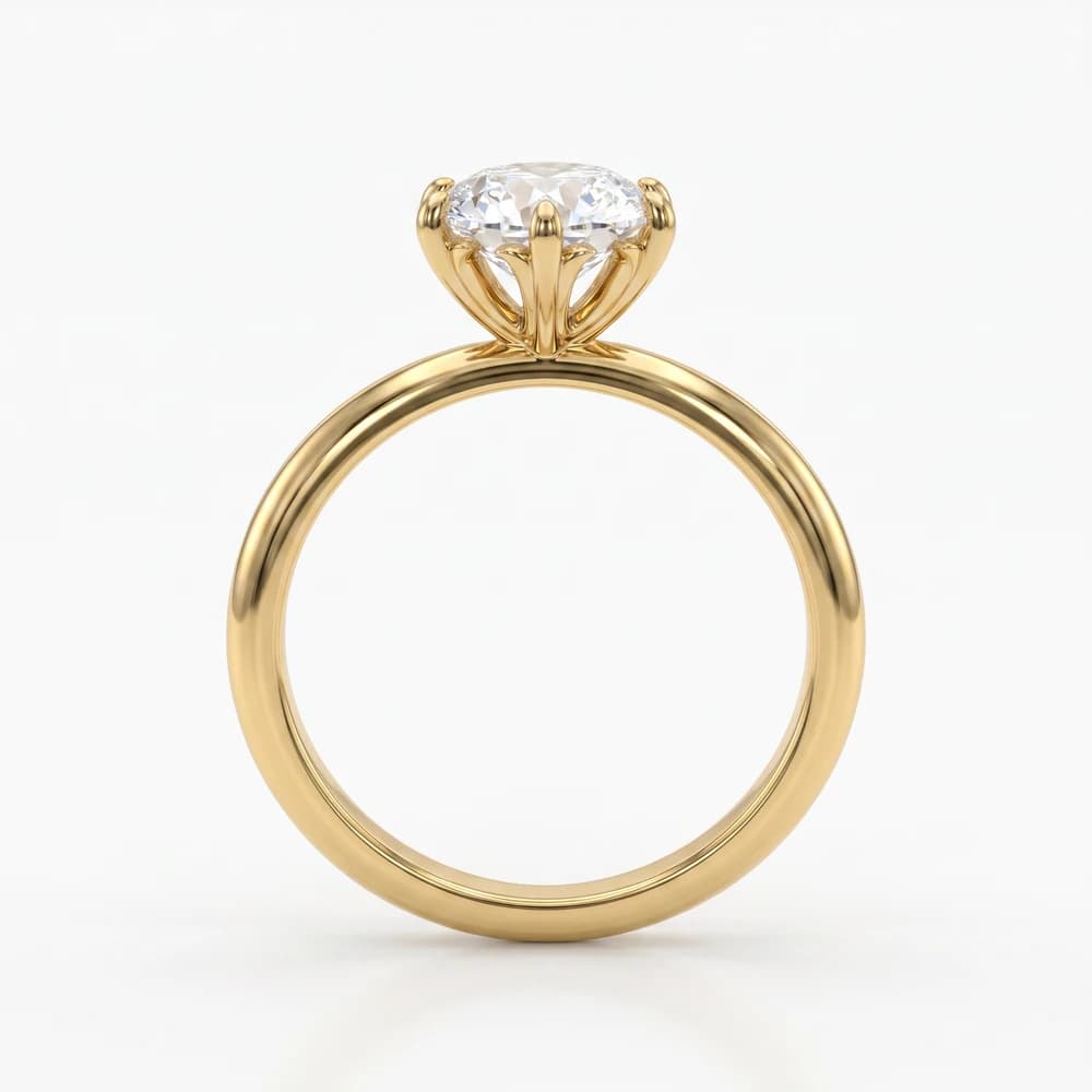The Onya Signature Solitaire Ring - Image 2 The Onya Signature Solitaire Ring, view 2 of 4
