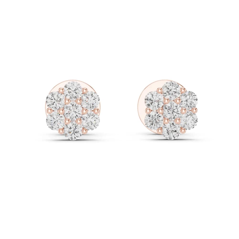 Elegant Sparkle Lab Grown Diamond Earrings - Image 1 Elegant Sparkle Lab Grown Diamond Earrings, view 1 of 3
