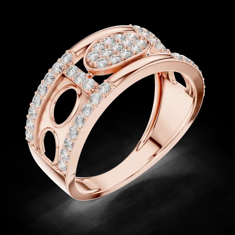Elite Lab grown diamond ring piece - Image 1 Elite Lab grown diamond ring piece, view 1 of 1
