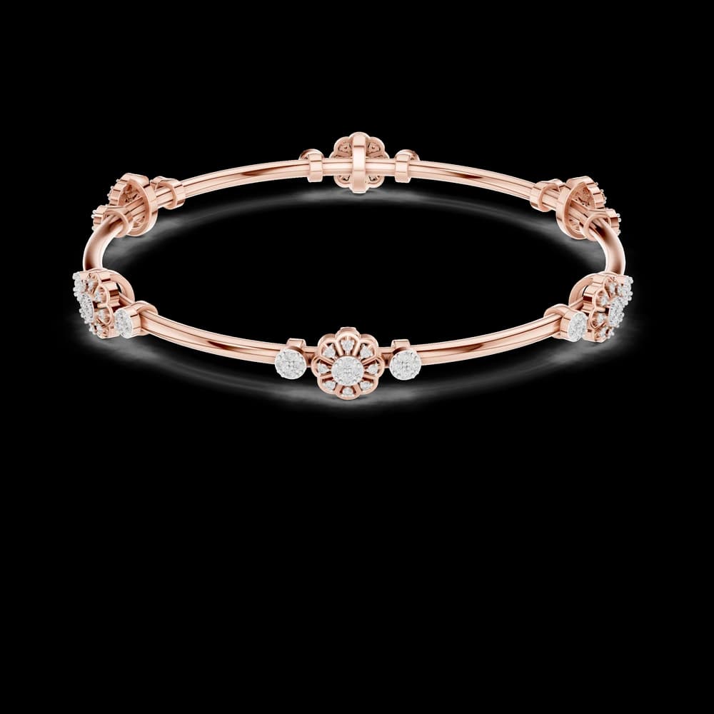 The Floral Bloom Station Bracelet - Image 2 The Floral Bloom Station Bracelet, view 2 of 7