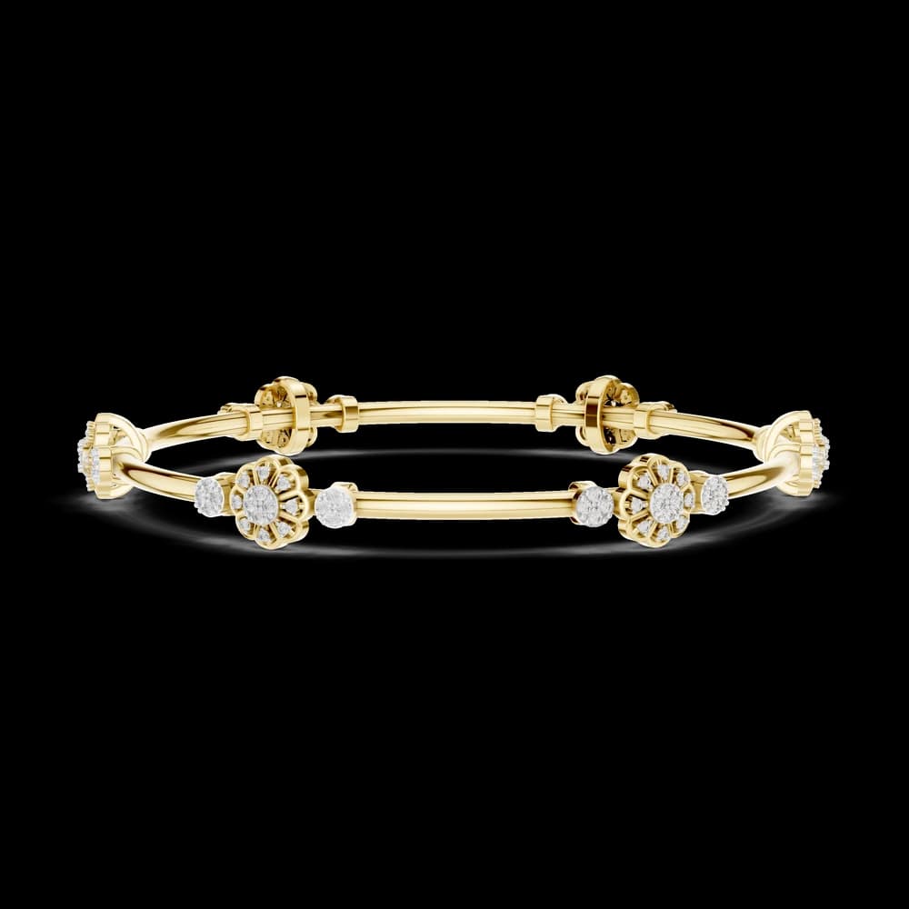 The Floral Bloom Station Bracelet - Image 4 The Floral Bloom Station Bracelet, view 4 of 7