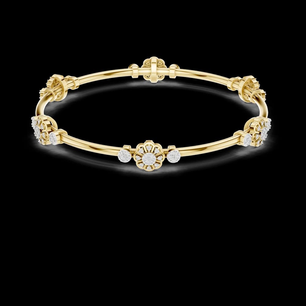 The Floral Bloom Station Bracelet - Image 7 The Floral Bloom Station Bracelet, view 7 of 7
