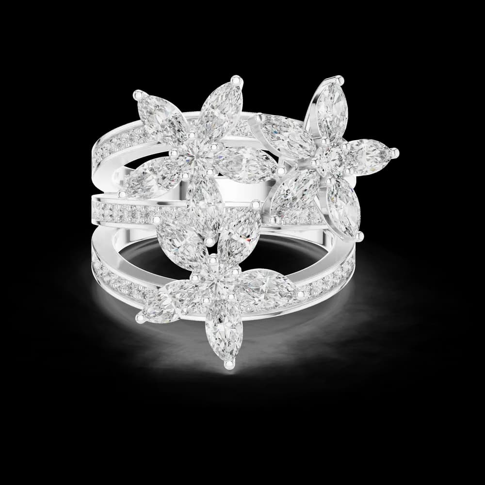 Enigma Code lab grown diamond ring - Image 2 Enigma Code lab grown diamond ring, view 2 of 6