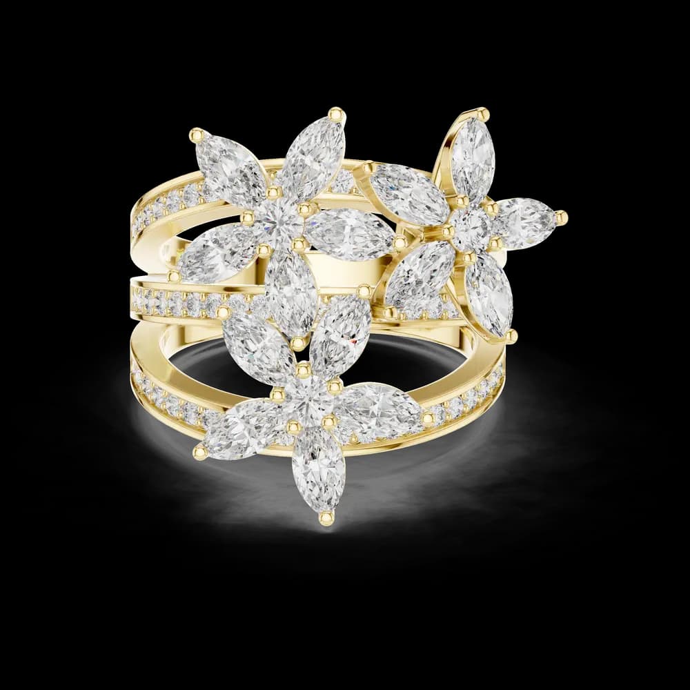 Enigma Code lab grown diamond ring - Image 3 Enigma Code lab grown diamond ring, view 3 of 6
