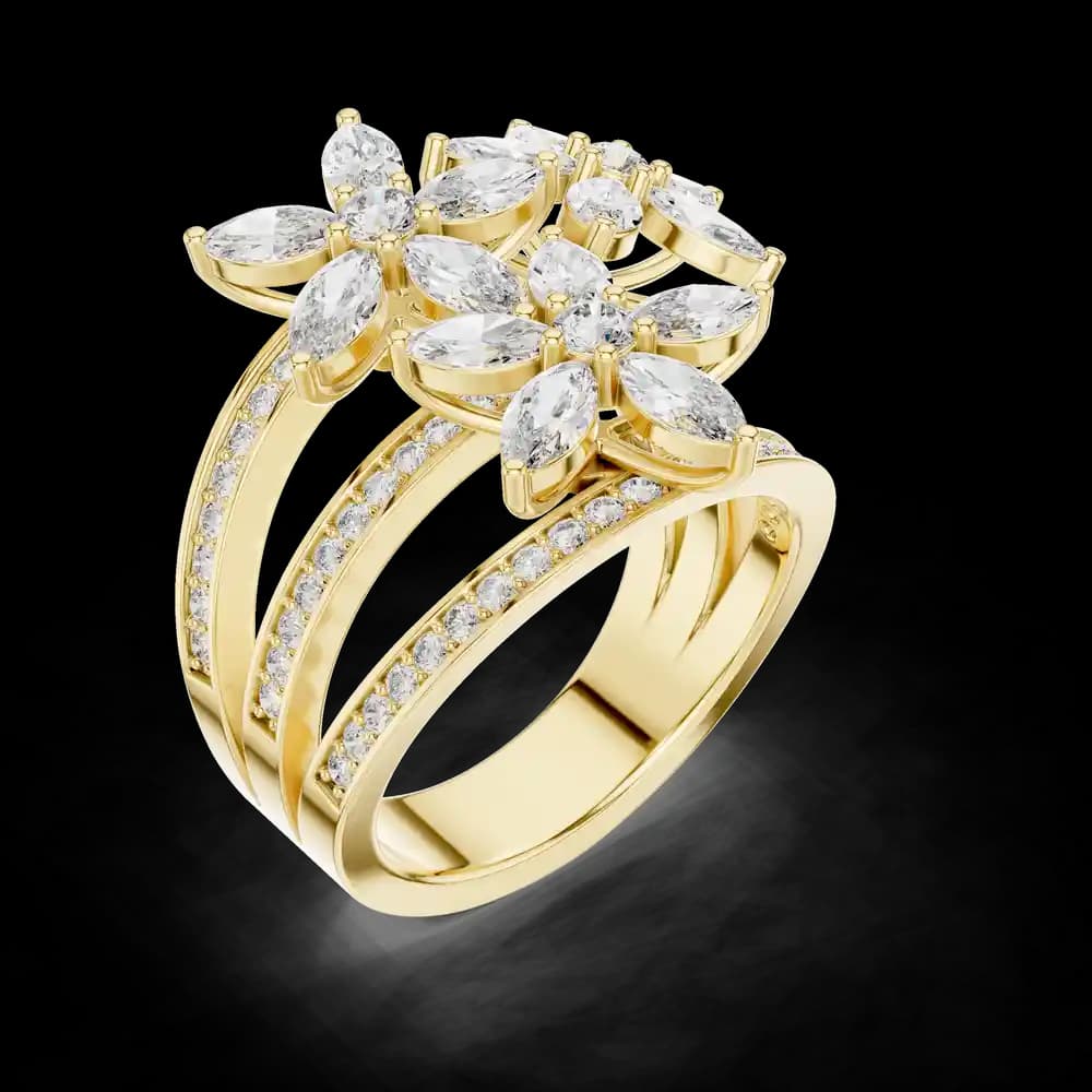 Enigma Code lab grown diamond ring - Image 5 Enigma Code lab grown diamond ring, view 5 of 6