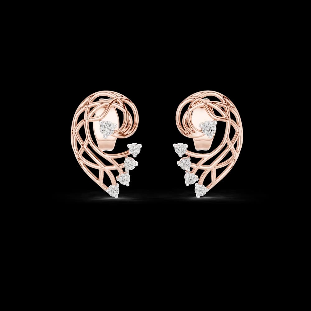 Enlivening Lab grown diamond Earrings style - Image 1 Enlivening Lab grown diamond Earrings style, view 1 of 7
