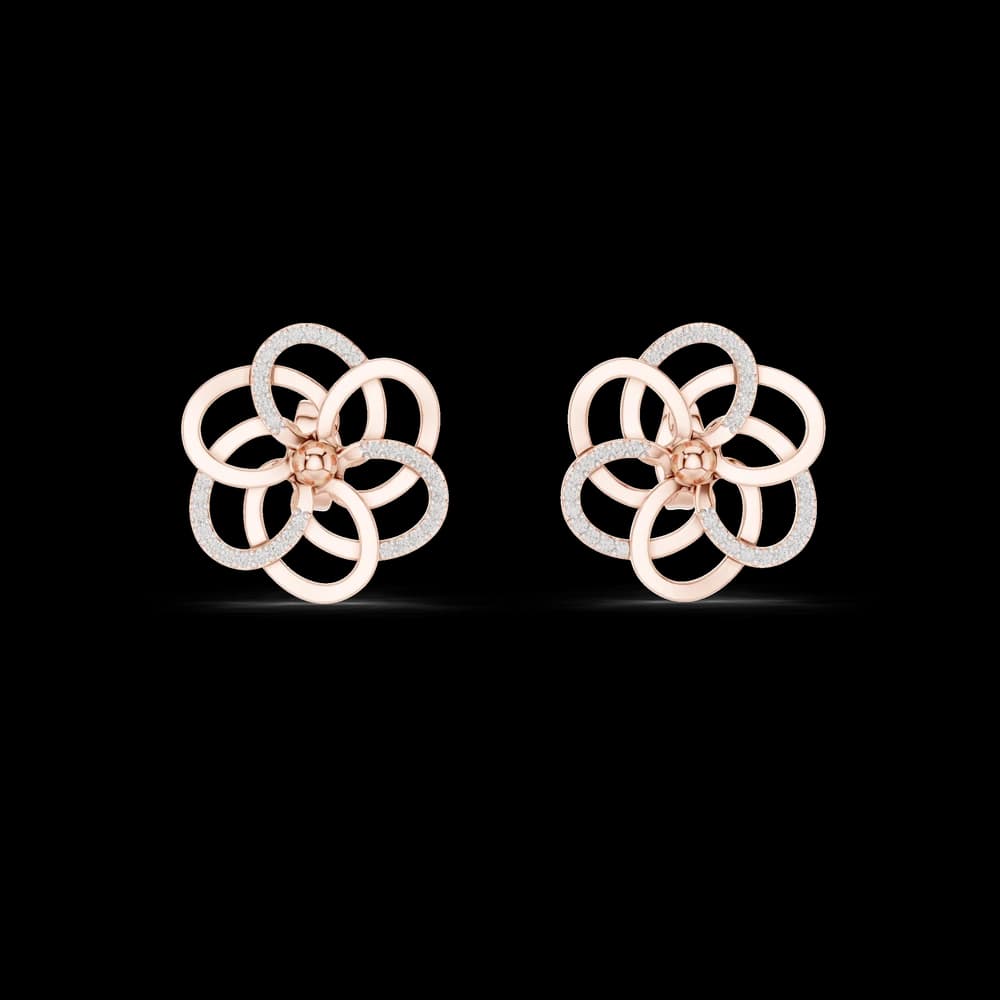 Entrancing Lab grown diamond Earrings style - Image 1 Entrancing Lab grown diamond Earrings style, view 1 of 7